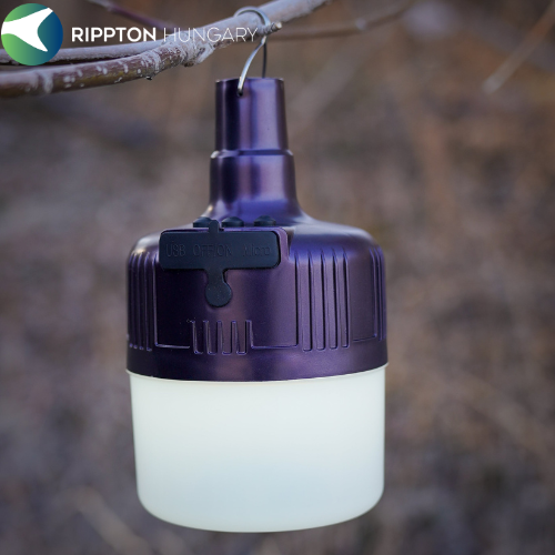 Rippton - Lampă de cort cu alarmă pentru mușcături de licurici