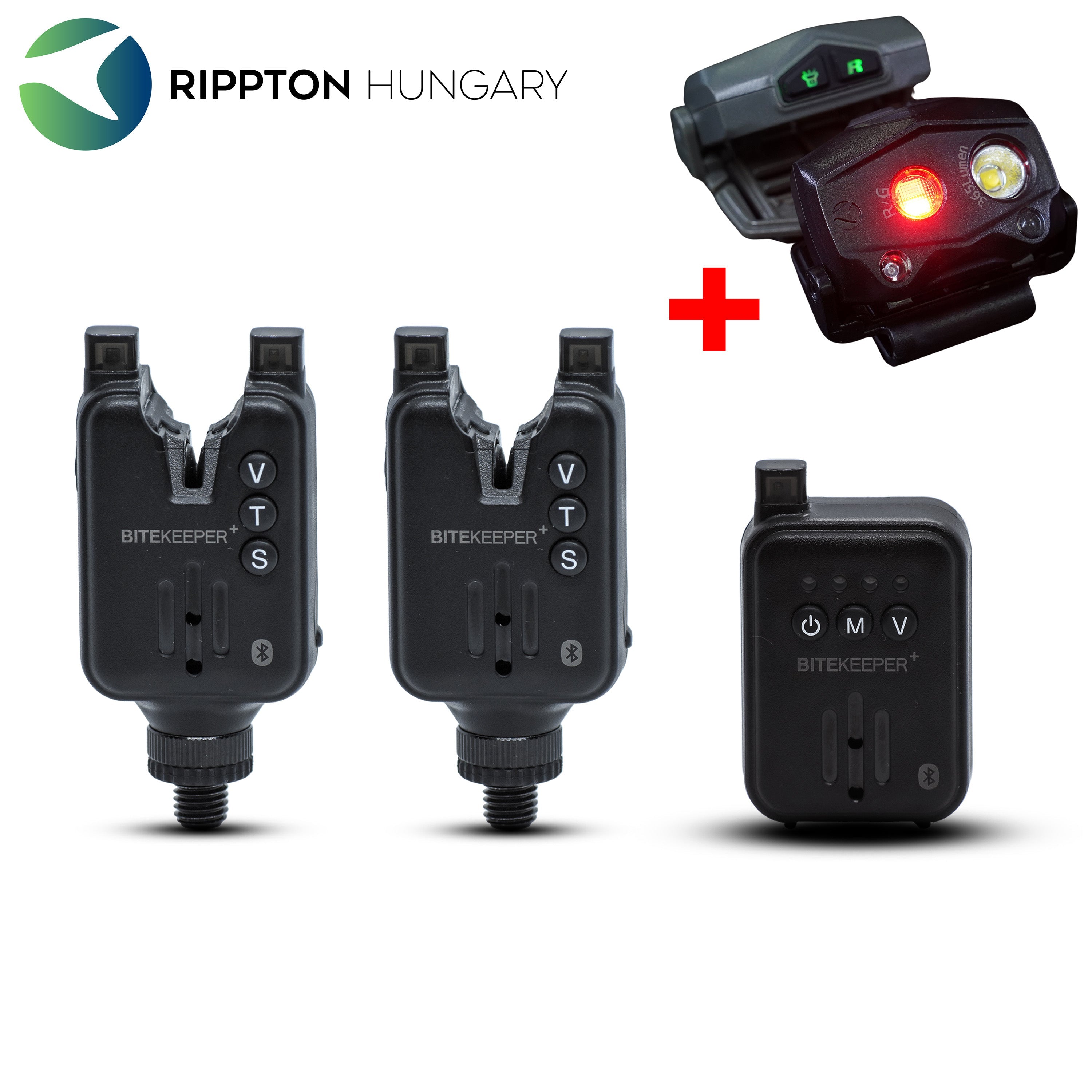 Rippton - BiteKeeper Pro kapásjelző+Stellar light fejlámpa