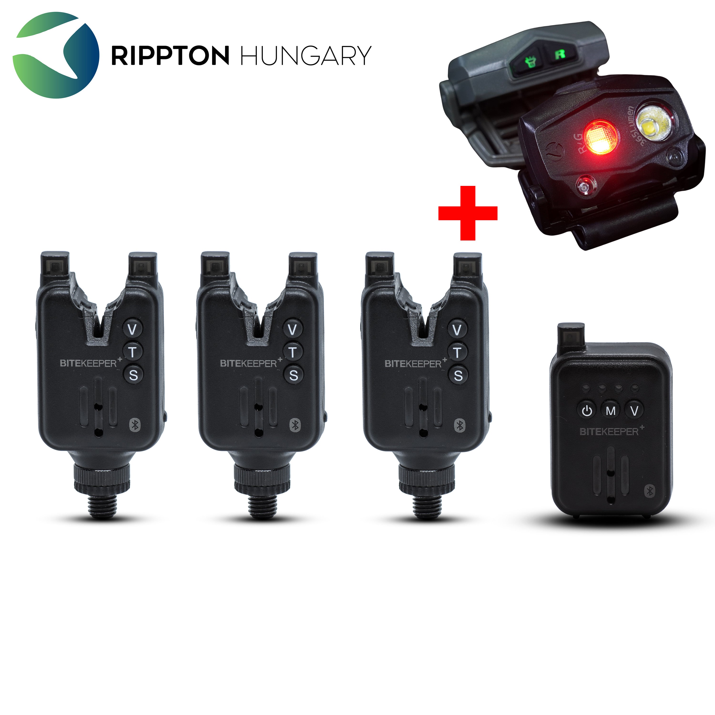 Rippton - BiteKeeper Pro kapásjelző+Stellar light fejlámpa