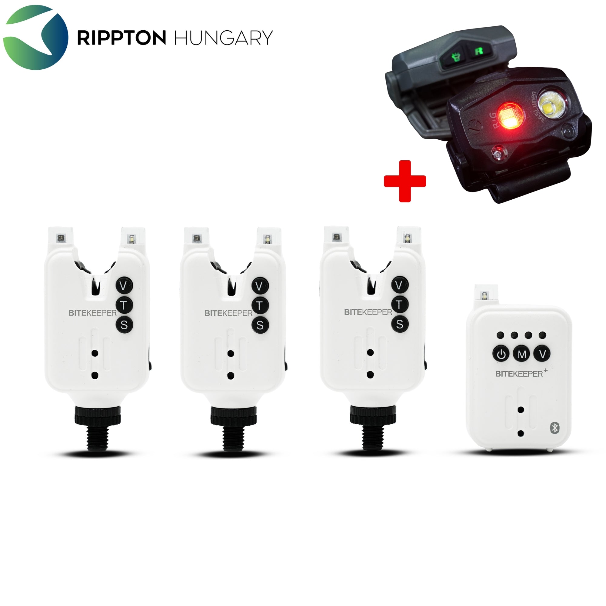 Rippton - BiteKeeper Pro kapásjelző+Stellar light fejlámpa