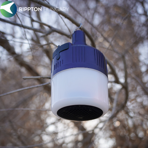 Rippton - Lampă de cort cu alarmă pentru mușcături de licurici