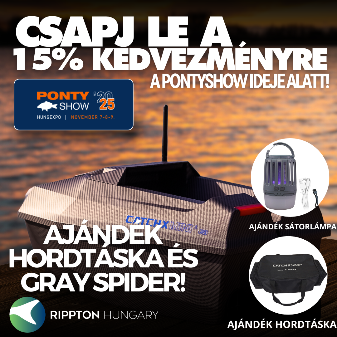 Rippton - CatchX Mini Barcă cu Hrănire